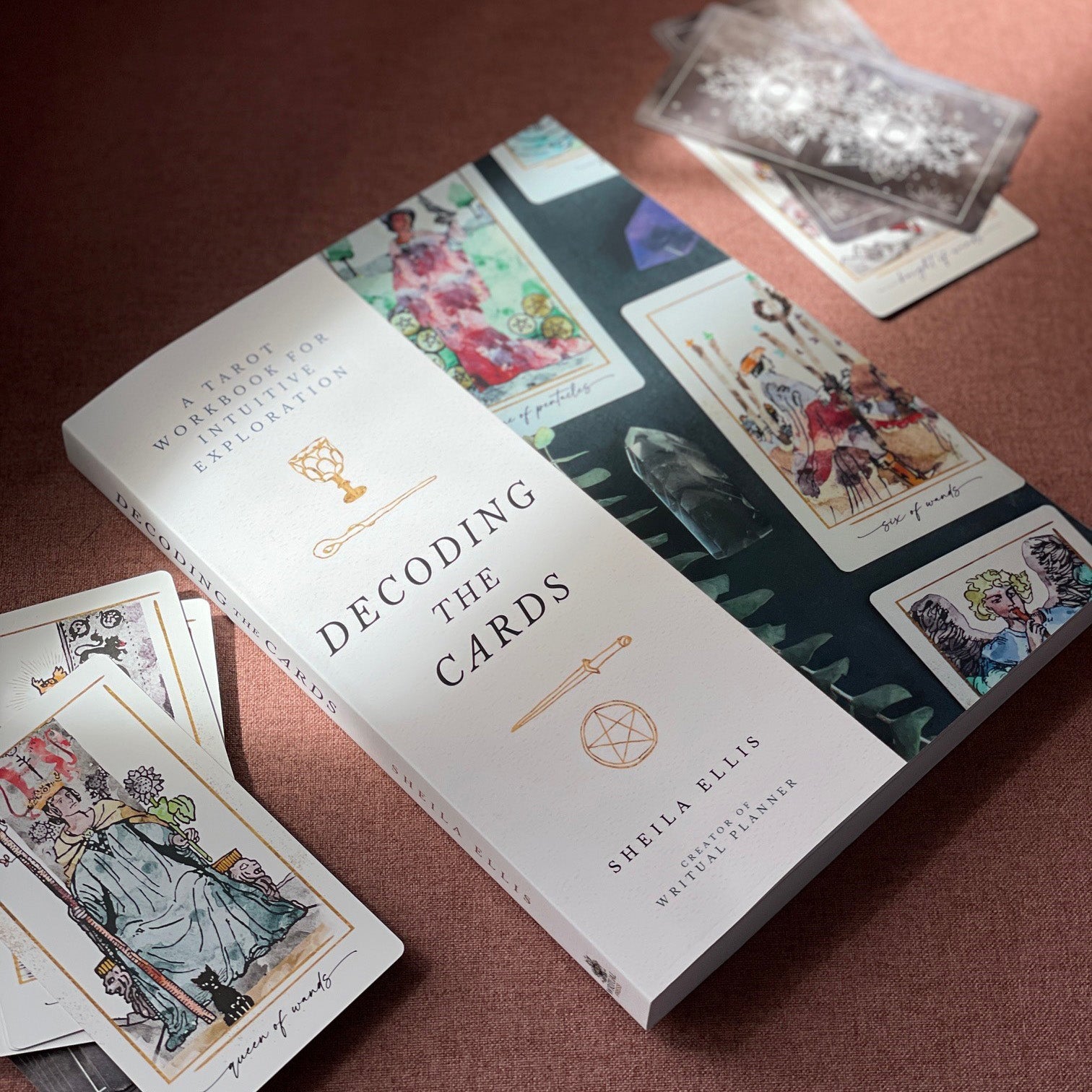 Decoding the Cards: A Tarot Workbook for Intuitive Exploration by Writual
